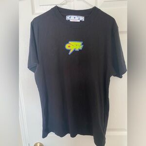Off-White Thunder T Shirt Size Medium